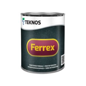 Ferrex musta ruosteenestomaali 1L