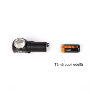 Ledcore VX60 valaisin - 800 lumenin taskulamppu ja otsavalaisin, IPX8 vesitiivis, kestävä ja monipuolinen. 265-10016 Otsalamppu