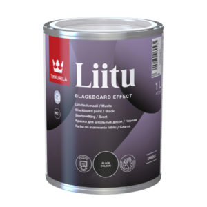 Tikkurila Liitutaulumaali Musta 1L