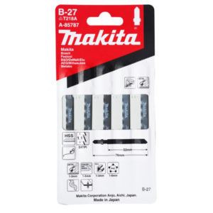 Makita Pistosahanterä 50mm HSS B27 5kpl, metalli