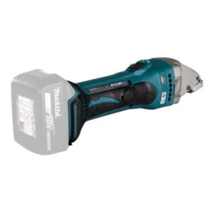 Makita Akkulevyleikkuri DJS161Z 18v - Leikkuri metallilevyjen leikkaamiseen suurella leikkuukapasiteetilla ja 250 mm kääntösäteellä