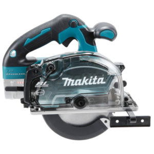 Makita DCS553Z 18V akkumetallisaha – nopeaan ja kipinättömään metallin katkaisuun hiiliharjattomalla moottorilla.