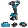 Makita Akkuporakone DDF484RTJ 18v 2x5,0ah porakone akulla, laturilla ja laukulla -