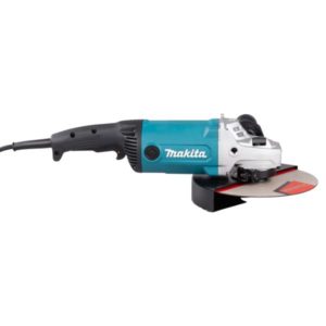 Makita GA9090 kulmahiomakone 2 200 W, 230 mm laikka, tärinävaimennettu sivukahva