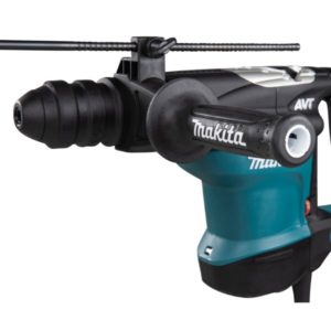 Makita PoravasaraHR3210FCT 850 W • SDS-PLUS • 32 mm • 4,9 JTärinävaimennettu raskaaseen ammattikäyttöön soveltuva kolmetoiminen poravasara vaihtoistukalla