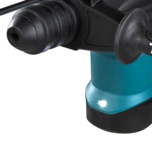 Makita PoravasaraHR3210FCT 850 W • SDS-PLUS • 32 mm • 4,9 JTärinävaimennettu raskaaseen ammattikäyttöön soveltuva kolmetoiminen poravasara vaihtoistukalla