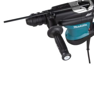 Makita PoravasaraHR3210FCT 850 W • SDS-PLUS • 32 mm • 4,9 JTärinävaimennettu raskaaseen ammattikäyttöön soveltuva kolmetoiminen poravasara vaihtoistukalla