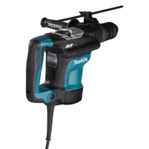 Makita PoravasaraHR3210FCT 850 W • SDS-PLUS • 32 mm • 4,9 JTärinävaimennettu raskaaseen ammattikäyttöön soveltuva kolmetoiminen poravasara vaihtoistukalla