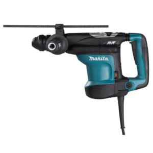 Makita PoravasaraHR3210FCT 850 W • SDS-PLUS • 32 mm • 4,9 JTärinävaimennettu raskaaseen ammattikäyttöön soveltuva kolmetoiminen poravasara vaihtoistukalla