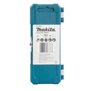 Makita Puuporanteräsarja 5-osaa, 4-10mm - D-72861