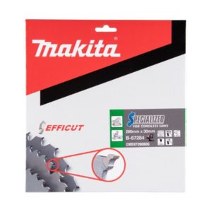 Makita Pyörösahanterä 260x30x2,15mm Z-60 | EFFICUT B-67284