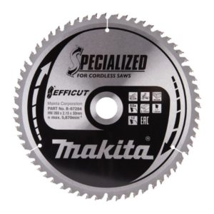 Makita Pyörösahanterä 260x30x2,15mm Z-60 | EFFICUT B-67284