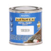 Maston Hammer Sileä Metallimaali 250ml Valkoinen