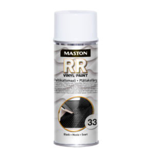 Maston Peltikatto Spraymaali RR33 Musta 400ml