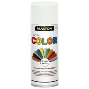 Maston Spraymaali Color Kermanvalkoinen 400ml