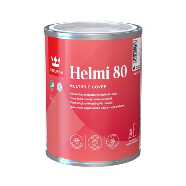 Tikkurila Helmi 80 Kalustemaali A 0,9L