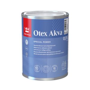 Tikkurila Otex Akva Tartuntapohjamaali Valkoinen A 0,9L