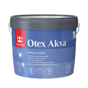 Tikkurila Otex Akva Tartuntapohjamaali Valkoinen A 2,7L