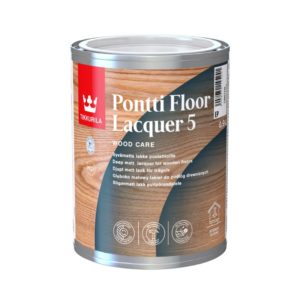 Tikkurila Pontti Floor Lacquer 5 Puulattialakka 0,9L