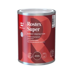 Tikkurila Rostex Super Ruosteenestomaali Punainen 1L