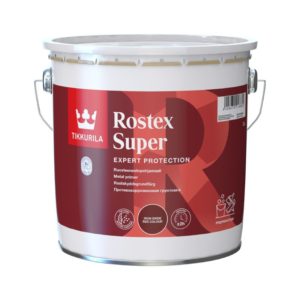 Tikkurila Rostex Super Ruosteenestomaali Punainen 3L