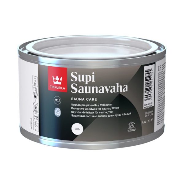 Supi saunavaha valkoinen 0,333l