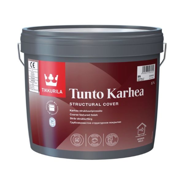 Tikkurila Tunto Karhea Valkoinen A 2,7L