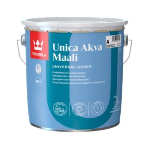 Tikkurila Unica Akva Maali Sävytettävä C 2,7L